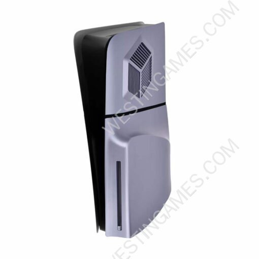 Replacement New Housing Case Faceplate Integrated Cover for PS5 Slim HUD System - Silver