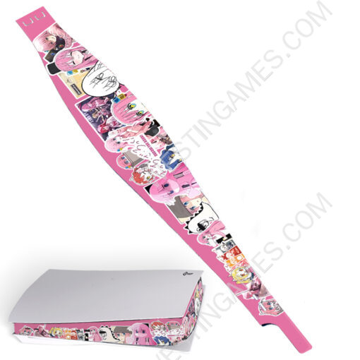 Side Dust Proof Filter Cover Dust Net And Cooling Vents Dirty Prevent mesh Horizontal for PS5 Console - Anime Girl