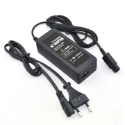 European/EU Charger AC Aadpater with Data Charger Cable for Gamecube
