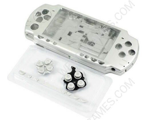 Full Housing Shell Case Dumb and Silvery for PSP 2000/Slim
