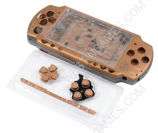 Full Housing Shell Case Replacement Brown for PSP 2000/Slim