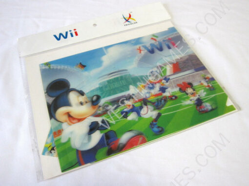 Wii 3D animation crystal skin protection paste