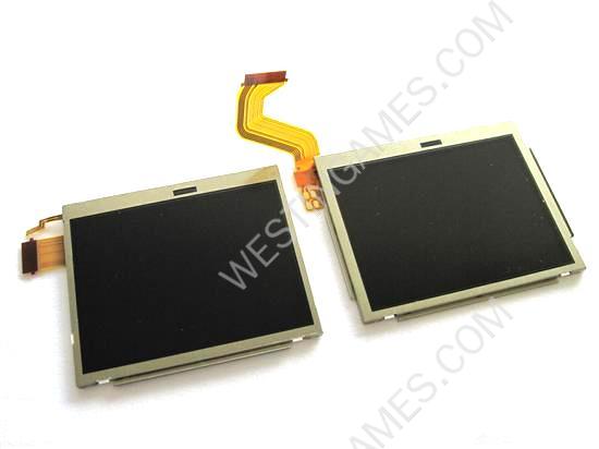 Genuine Top & Bottom Lcd Screen Display Set for Nintendo DSI/NDSi