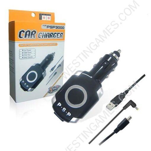 PSP3000 3in1 Car Charger