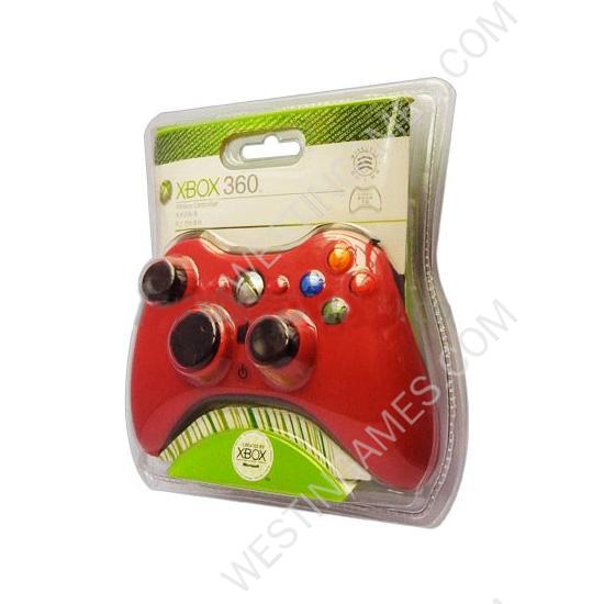 XBOX360 Wireless Controller Jaypad Red (Refurnished)