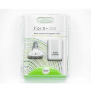 2100mAh battery pack and chargeable cable for Xbox 360