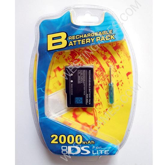 NDSL/DS Lite/DSL Rechargeable Battery Pack 2000mAH