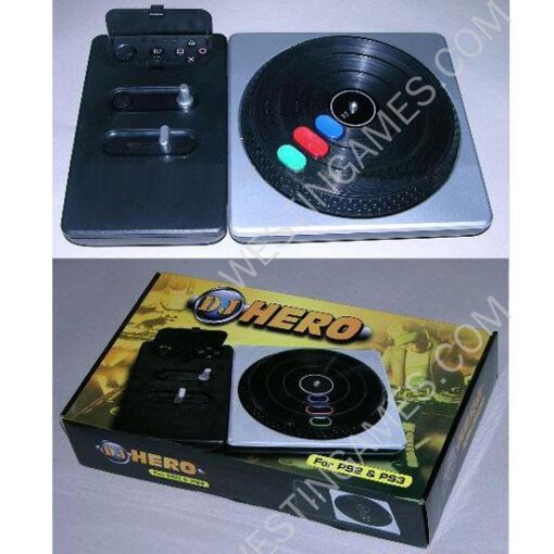 Playstation 2 PS/PS2 PS3 DJ Hero Wireless Turntable Controller
