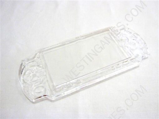Replacement Faceplate Cover Transparent White for PSP 2000/Slim