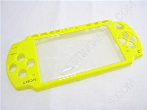 Replacement Faceplate Cover Yellow for PSP 2000/Slim