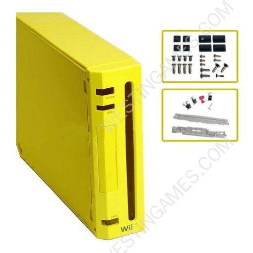 Wii Replacement Customize Console Housing Shell Case Yellow