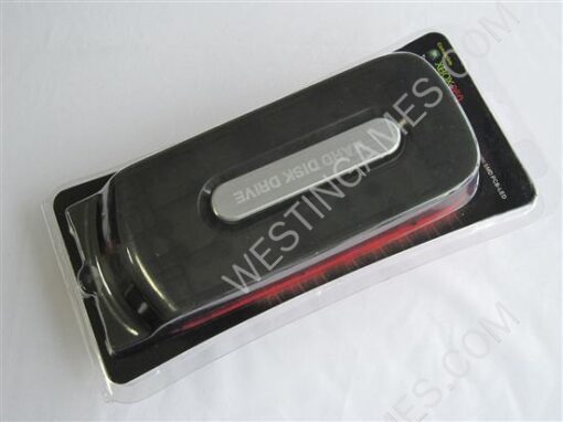 Xbox360 Hard Disk Drive Black Case with Bright SMD PCB-LED