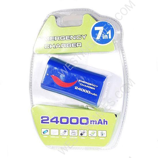 24000mAh External Rechargeable USB Battery Pack for PSP/NDS/DS Lite/GBA/MP3/MP4/PDA