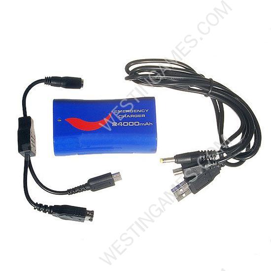 24000mAh External Rechargeable USB Battery Pack for PSP/NDS/DS Lite/GBA/MP3/MP4/PDA - Image 2