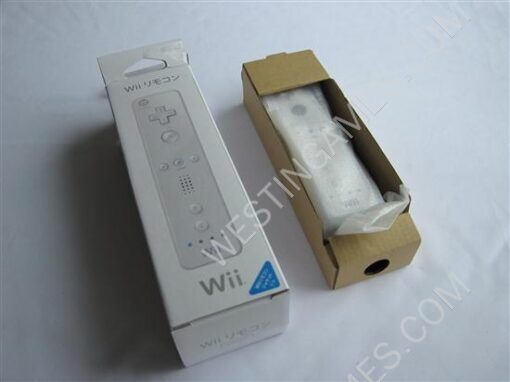 Wireless Remote & Nunchuk Controller White for Nintendo Wii (JP) - Image 2