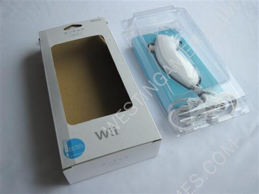 Wireless Remote & Nunchuk Controller White for Nintendo Wii (JP) - Image 3