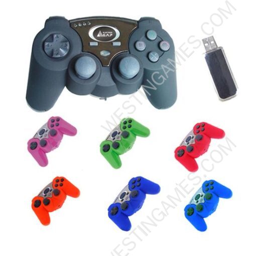 2.5GHz Wireless Controller Joypad 6 axis for Sony PS3 - Image 2