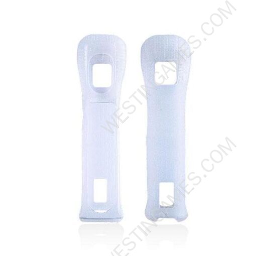 Protective Silicone Sleeve White for Wii Remote (Designed for Using MotionPlus)