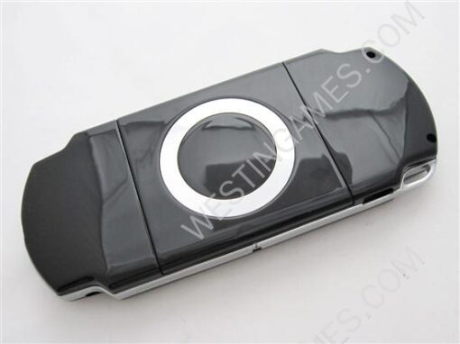 PSP 2000 Complete Housing Shell Case Black Without Brand (NEUTRAL) - Image 2