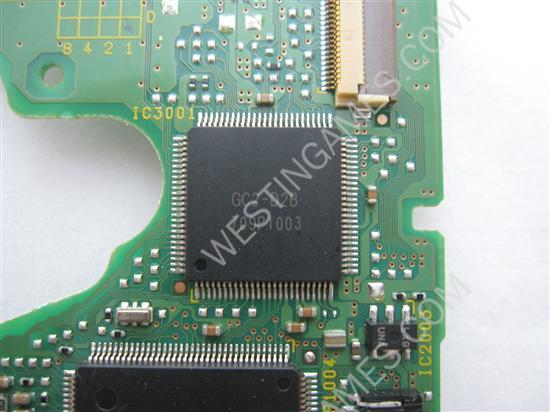 Replacement Wii D2B DVD Drive Board (Pulled) - Image 3