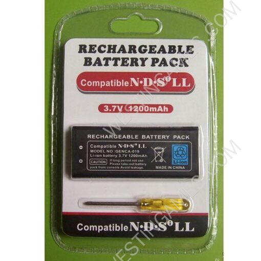 1200MAH Rechargeable Battery Pack for NDSI LL/XL