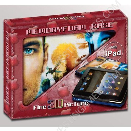 3D Animation Crystal Hard Carry Case Bag for IPAD (Avatar)