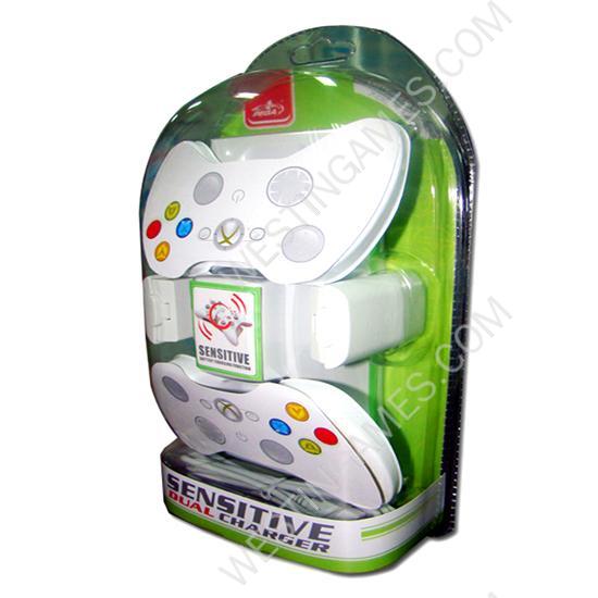 Sensor Dual Charge station with Battery for Xbox 360 Wireless Controller