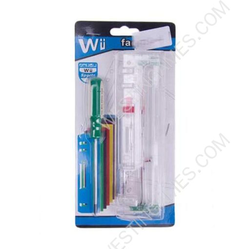 Replacement Faceplate with LED Harness for WII