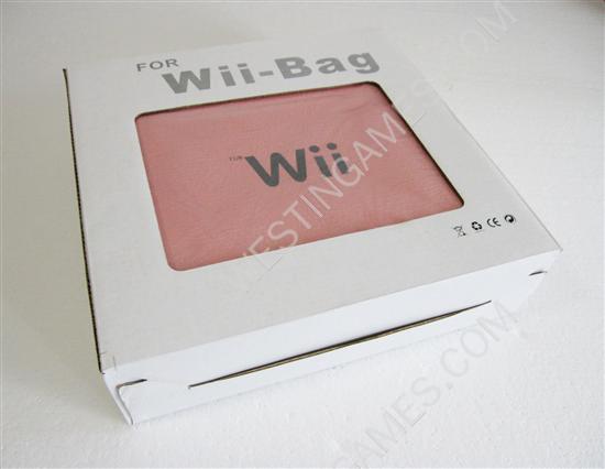 Bag for Wii Consoles Pink