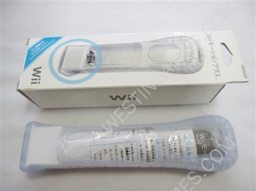 Motion Plus with Silicone Sleeve for Wii Remote White (JP)