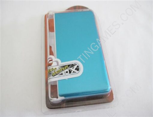 Protective Plastic Case with Aluminum Cover for NDSL/DS Lite Blue