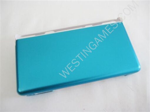 Protective Plastic Case with Aluminum Cover for NDSL/DS Lite Blue - Image 2