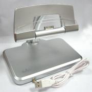 New Rotational Charger Stand Silver for IPAD / iPad 2 04
