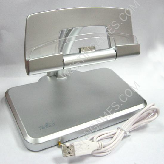 New Rotational Charger Stand Silver for IPAD / iPad 2 - Image 4