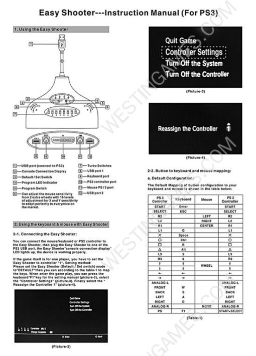 Easy Shooter Adapter Converter for Sony PS3 - Image 5