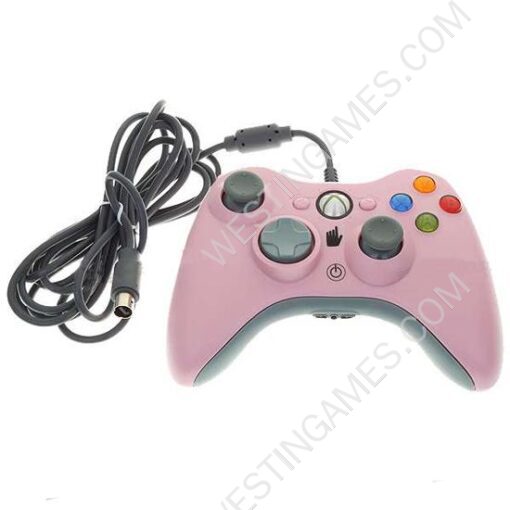 Wired Controller Joypad with Blister for Microsoft XBOX 360 Pink - Image 2
