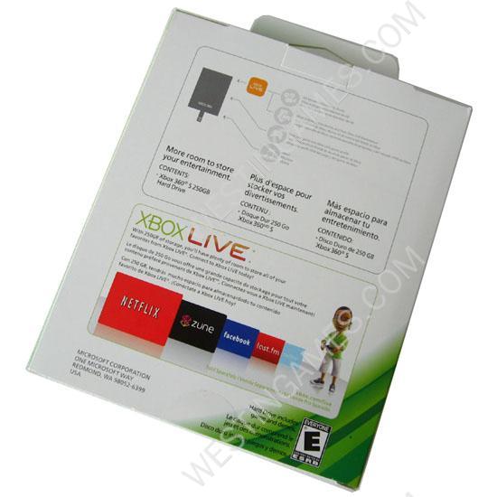 New 60GB Hard Disk Drive HDD for Microsoft XBOX 360 Slim (OEM) - Image 3