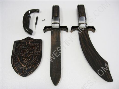 Sword/Shield/Knife Combat Pack for WII - Image 2