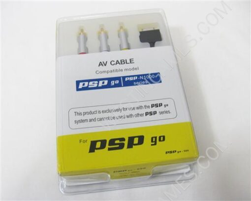 Gold Plated Audio Video AV Cable for PSP Go