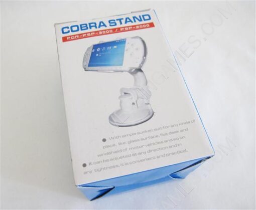 Durable Cobra Stand with Suction for Sony PSP Slim/3000 Black - Image 5