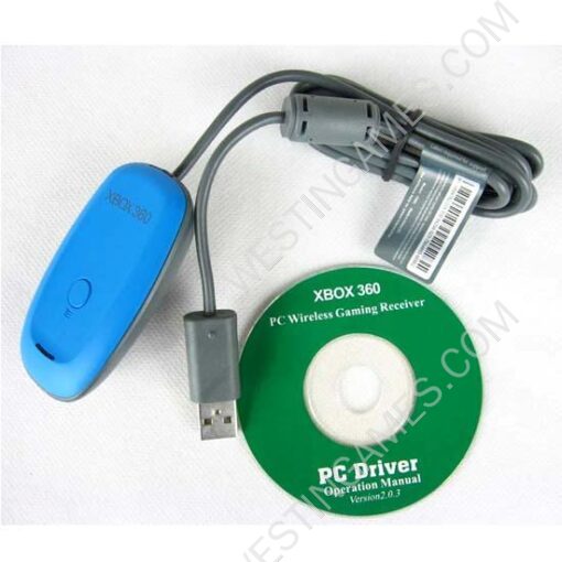 PC Wireless Gaming Receiver Blue for XBOX 360 Slim - Image 2