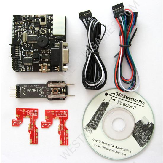 360 Xtractor Pro V2.0 with Vampire and Rebuild Boards Full Tool Kit for Xbox 360