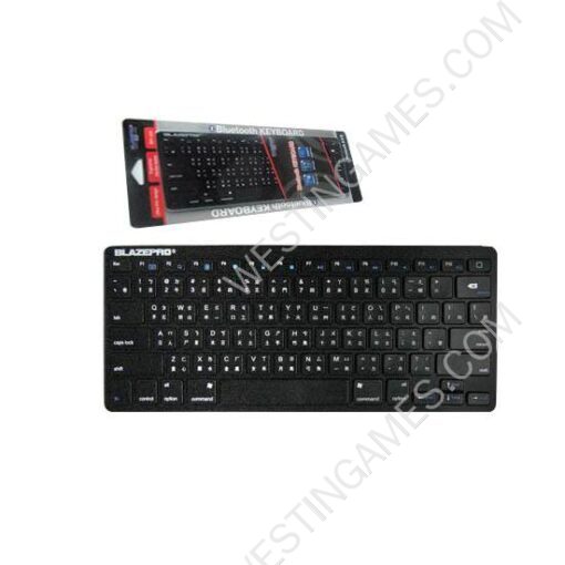 Bluetooth Wireless Keyboard Black for PS3/PC/Mobile/Iphone/Ipad