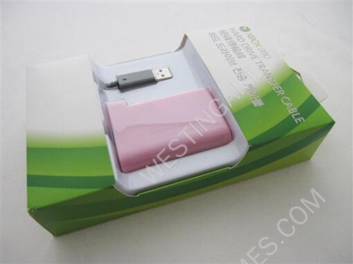 Hard Drive Transfer Kit Cable with DVD-ROM Pink for Xbox 360
