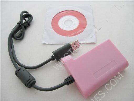 Hard Drive Transfer Kit Cable with DVD-ROM Pink for Xbox 360 - Image 4