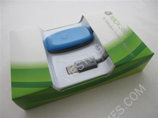 PC Wireless Gaming Receiver Blue for XBOX 360 Slim