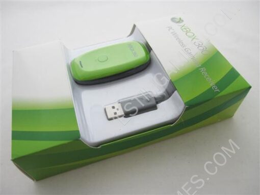PC Wireless Gaming Receiver Green for XBOX 360 Slim