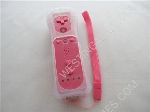 Wireless Remote and Nunchuck Controller Pink without Packing for WII (NEUTRAL) - Image 2
