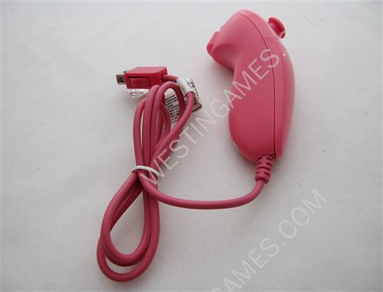 Wireless Remote and Nunchuck Controller Pink without Packing for WII (NEUTRAL) - Image 4