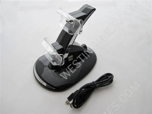 Dual Controller Charging Stand For Sony PS3 Wireless Joypad - Image 2